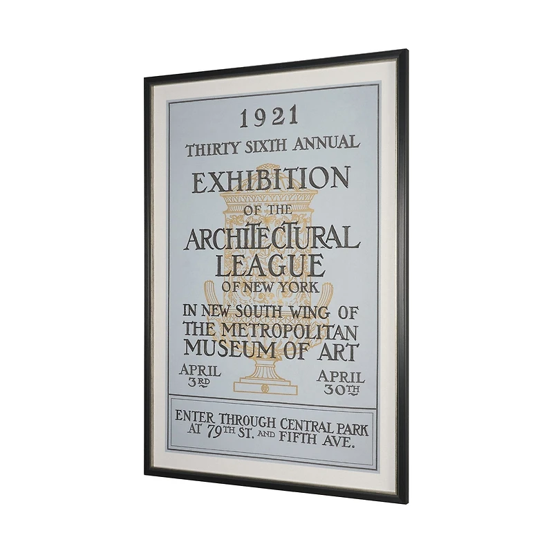 Ephemera Architecture Text Frame Artwork