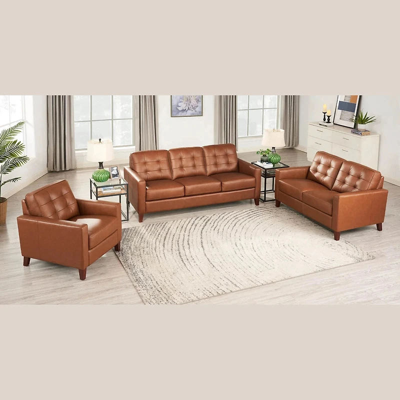 Tallon Leather Sofa