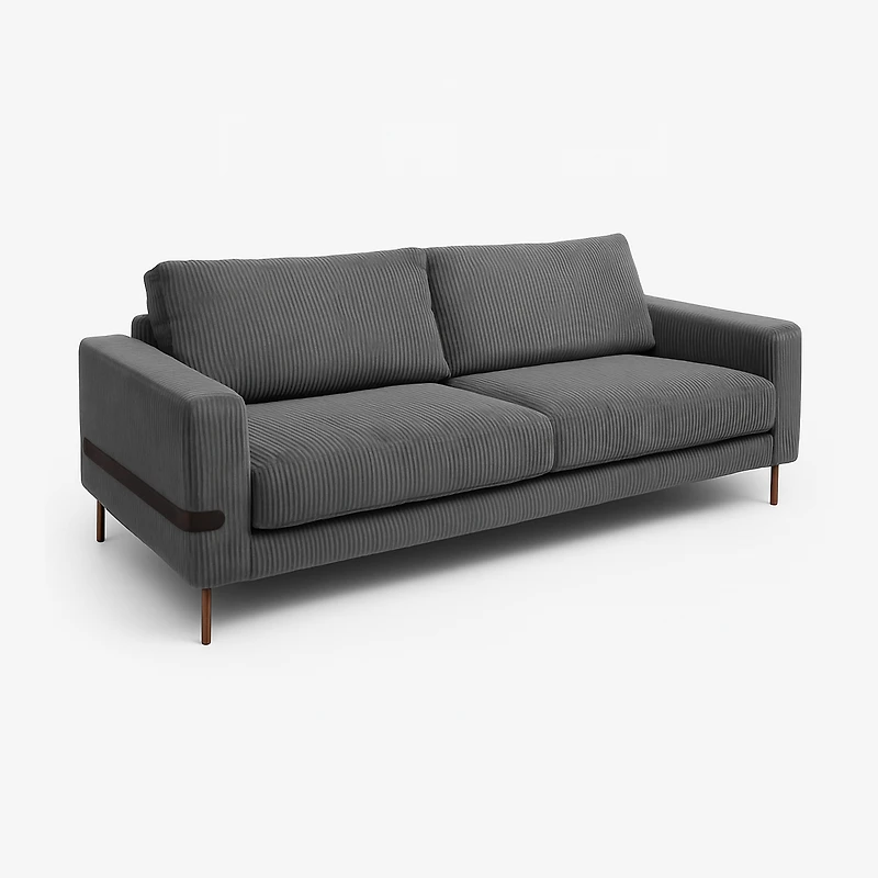 Chadwick Fabric Sofa - Dark Grey