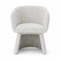 Thaila Full Fabric Swivel Dining Chair