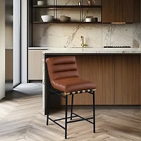 Ivar Counter Stool - Cognac