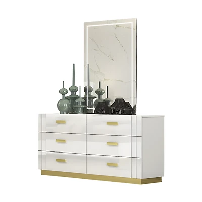 Amy White Dresser