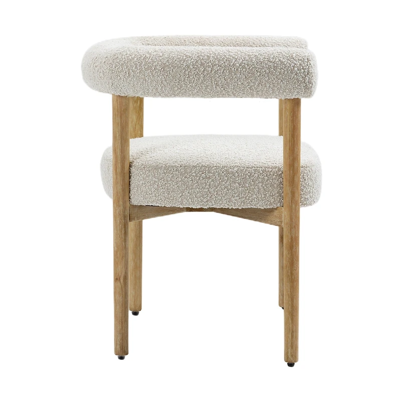 Circulette Dining Chair- Cream