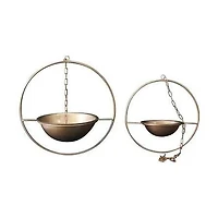 Grainhouse Wind & Fire Hanging Pots (Set of 2)