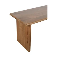 Burke Solid Wood Slab Bench