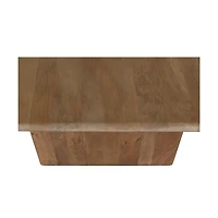 Burke Solid Wood Slab Dining Table