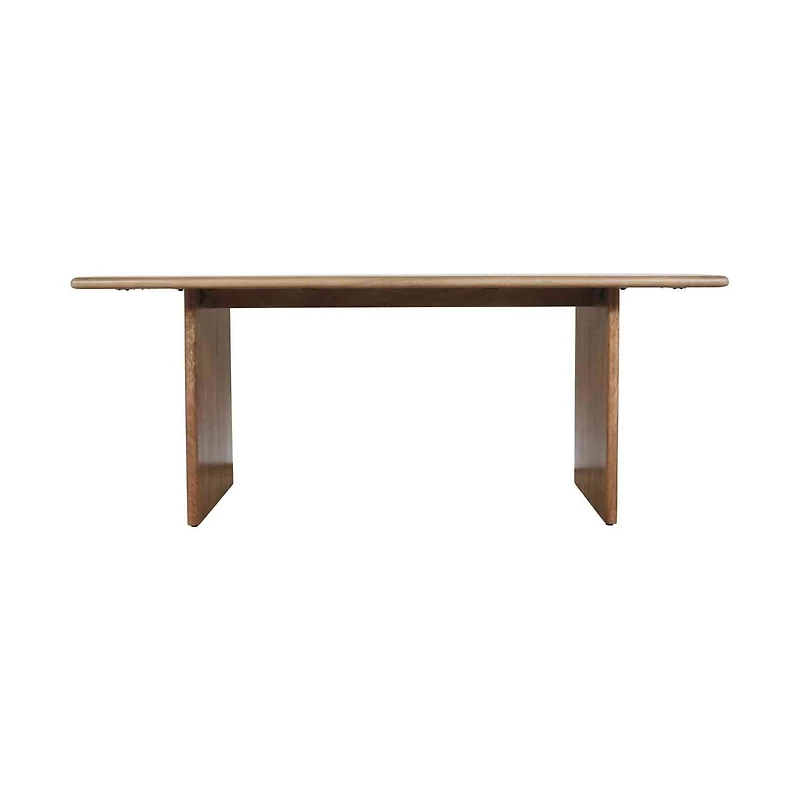 Burke Solid Wood Slab Dining Table