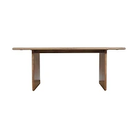 Burke Solid Wood Slab Dining Table