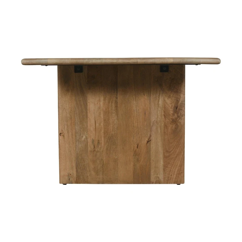 Burke Solid Wood Slab Dining Table