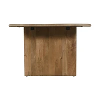 Burke Solid Wood Slab Dining Table