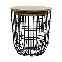 Rondo Nesting End Table - Black