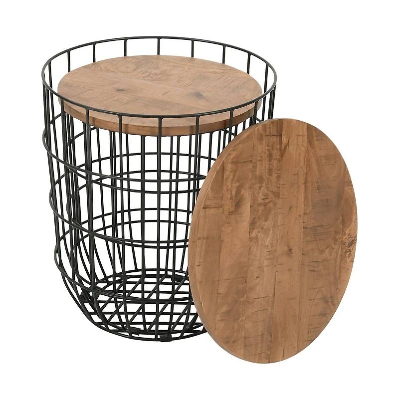 Rondo Nesting End Table - Black