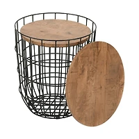 Rondo Nesting End Table - Black