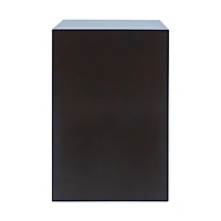 Soho C-Shaped Accent Table – Espresso