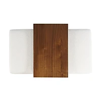 Hudson Sliding Ottoman w Caster Wheels and Table Top
