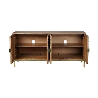 Asher 4 Door Accent Cabinet