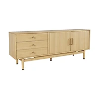 Olson Media Console 67" - Light Oak