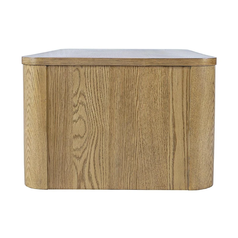 Janzen Castered Oak Coffee Table – Cascade Oak