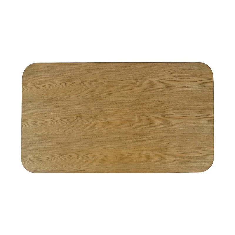 Janzen Castered Oak Coffee Table – Cascade Oak