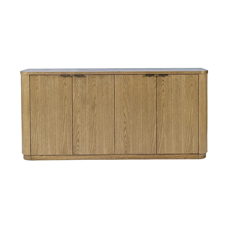 Janzen 68" Oak Storage Console – Cascade Oak