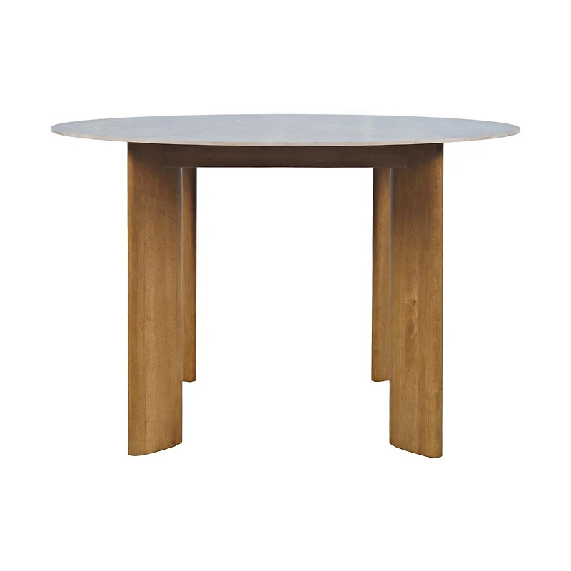 Sierrafina 47" Round Sable Stone Dining Table