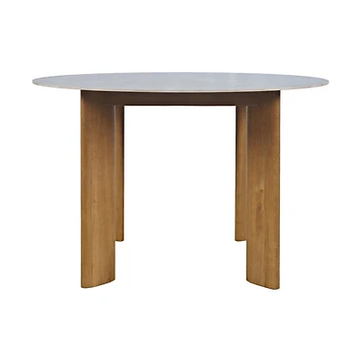 Sierrafina 47" Round Sable Stone Dining Table