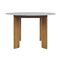 Sierrafina 47" Round Sable Stone Dining Table