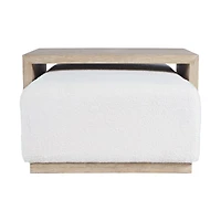 Bonn Castered Cocktail Table w/Sliding Top