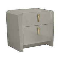 Magnus Nightstand - Cool Grey