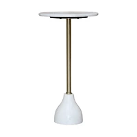 JILYN Marble Drink Table