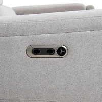Roche Power Recliner Sofa - Dove