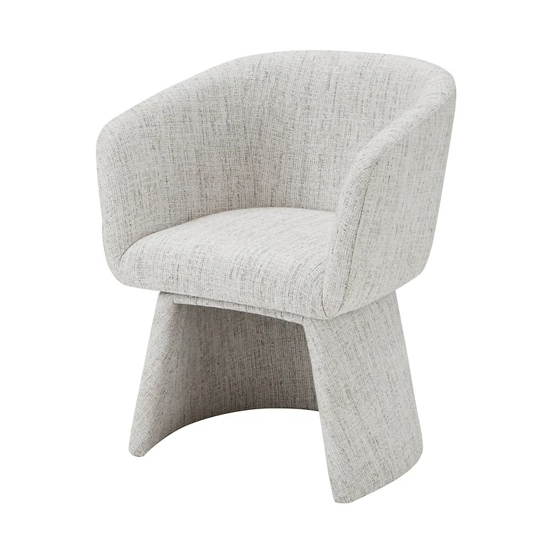 Thaila Full Fabric Swivel Dining Chair