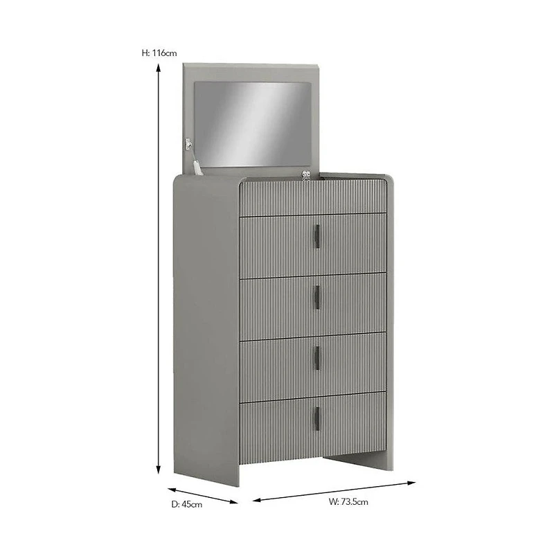 Sofia Drawer Chest - Beige