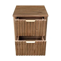 Kavari 2 Drawer Nightstand