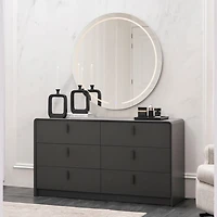 Sofia Bedroom Mirror- Two Tone