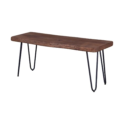 Torvis Bench - Matte Brown