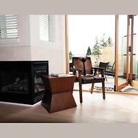 Drellyn Cool Armchair Brown Mindi Oak