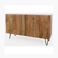 Nature's Edge Sideboard with 4 doors - Natural