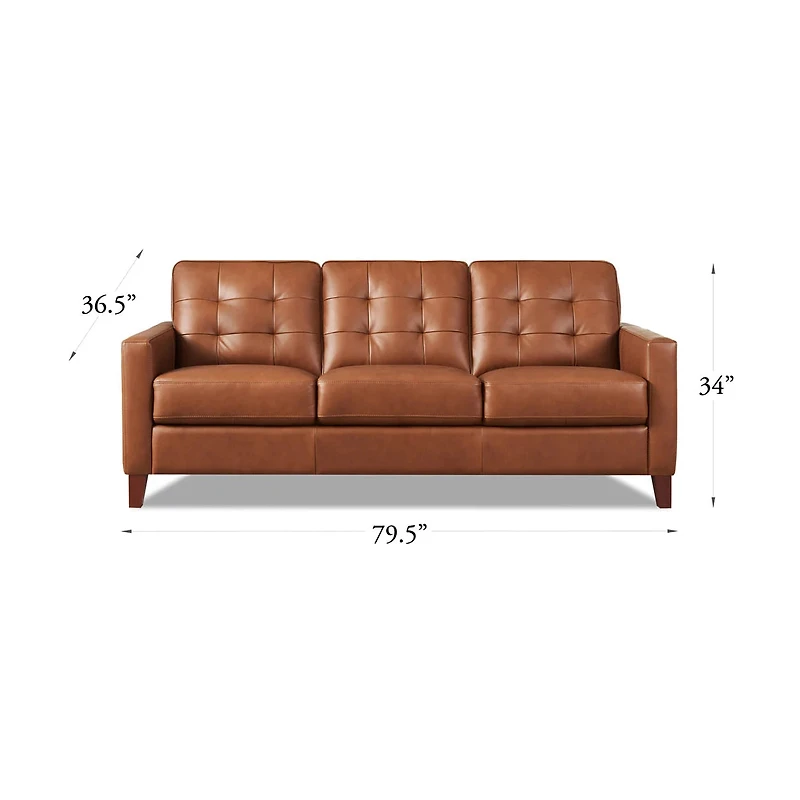 Tallon Leather Sofa