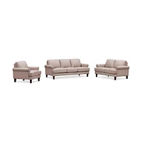Austra Genuine Leather Accent Chair