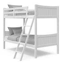 TWIN BUNK BED - WHITE