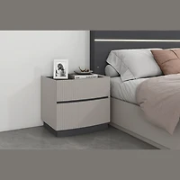 Nella Two Tone Nightstand