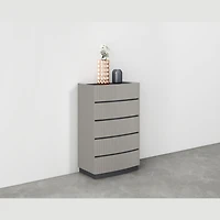Nella Two Tone 5 Drawer Bedroom Chest