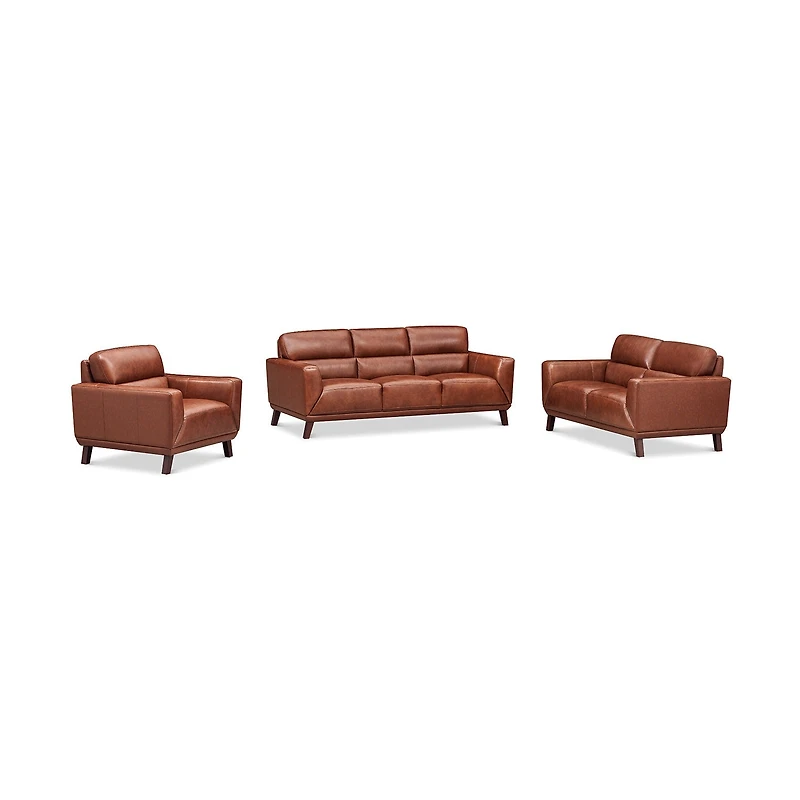 Jammie Genuine Leather Sofa