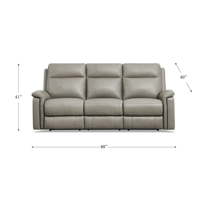 Canfield Power Headrest Zero Gravity Recliner Sofa