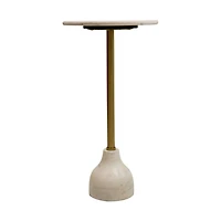 JILYN Marble Drink Table