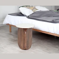 ARITIS SIDE TABLE WITH MARBLE TOP