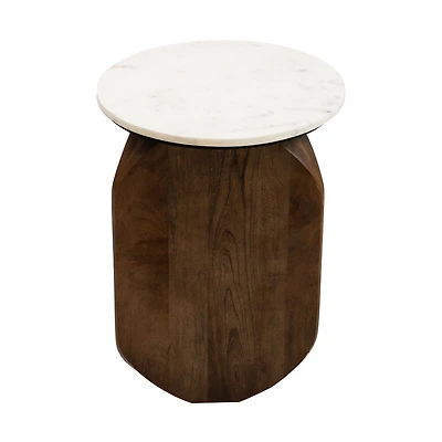 ARITIS SIDE TABLE WITH MARBLE TOP