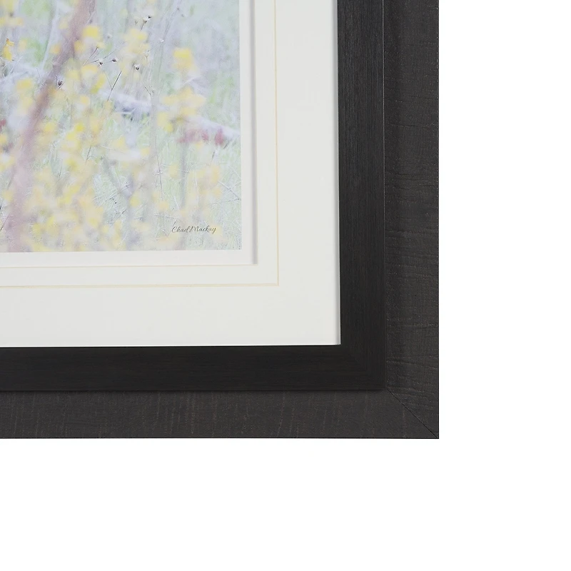 A Watchful Bond Framed Art Print Matted under Glass