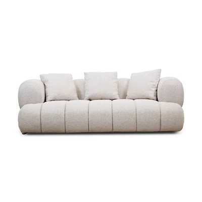 Adonis Sofa w/3 Pillows - Natural